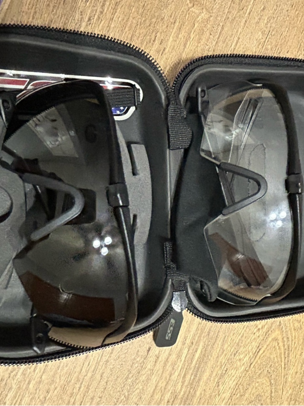 ESS Eyewear 2X Eyeshield Kit with Clear and Smoke Grey Lenses - Picture 3 of 3